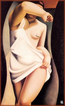 Tamara de Lempicka Painting - el modelo 1925 contemporáneo Tamara de Lempicka